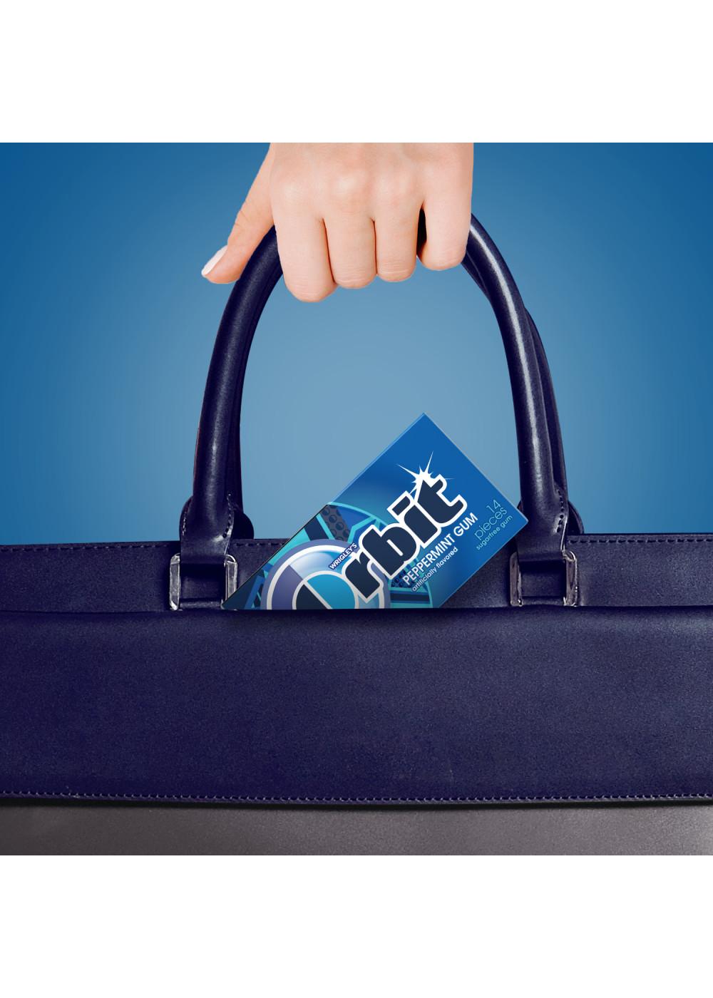 Orbit Peppermint Sugar Free Chewing Gum, 3 pk; image 6 of 7