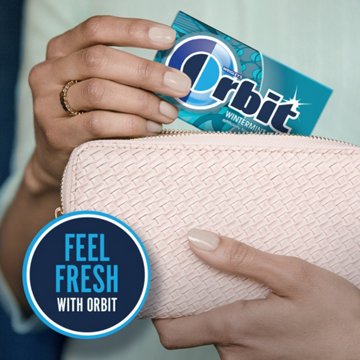 Orbit Wintermint Sugar Free Chewing Gum, 3 pk, 42 pc