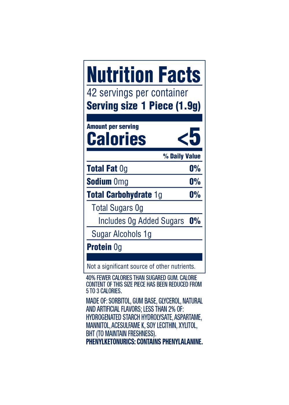 Orbit Wintermint Sugar Free Chewing Gum, 3 pk; image 5 of 7