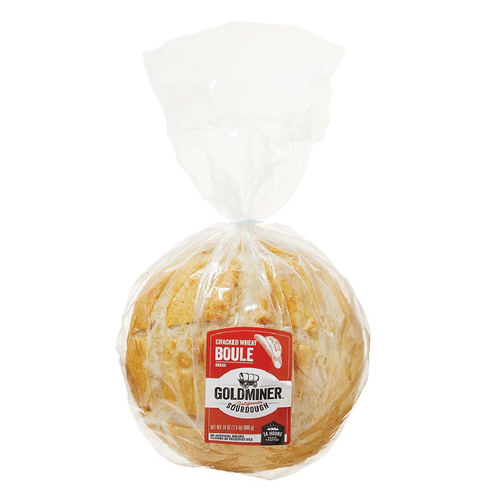 Goldminer Cracked Wheat Boule Sourdough Bread - Shop Loaves At H-E-B