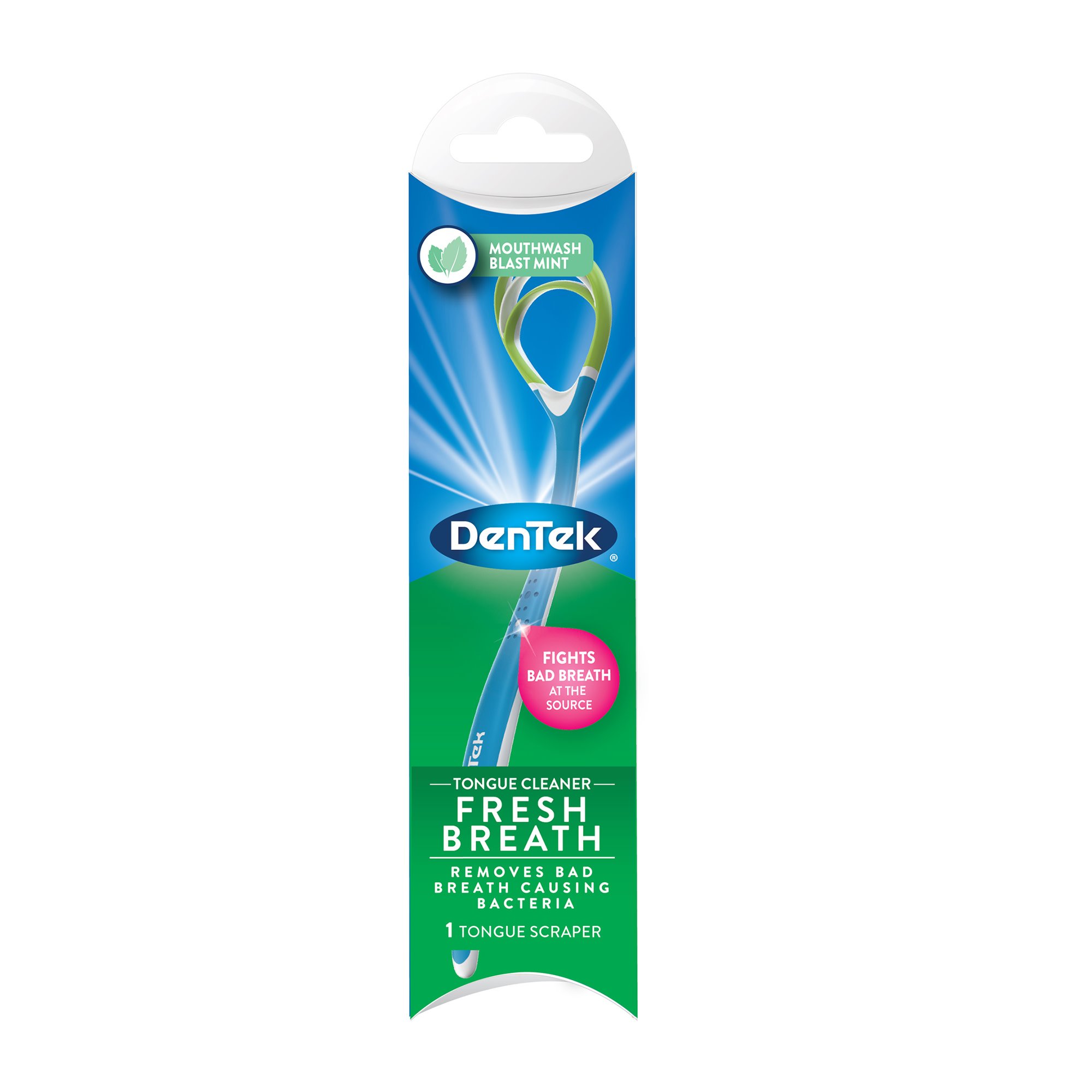 DenTek Tongue Cleaner Fresh Breath Shop Floss at HEB