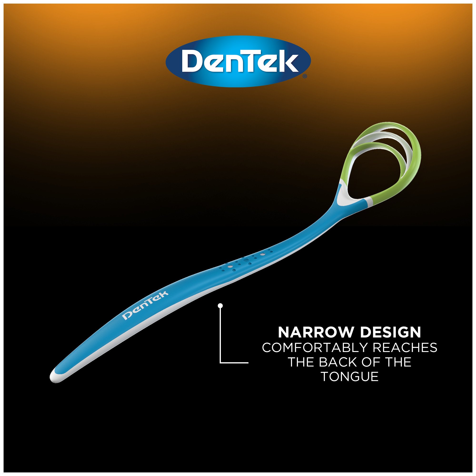DenTek Tongue Cleaner - Fresh Breath - Shop Floss at H-E-B