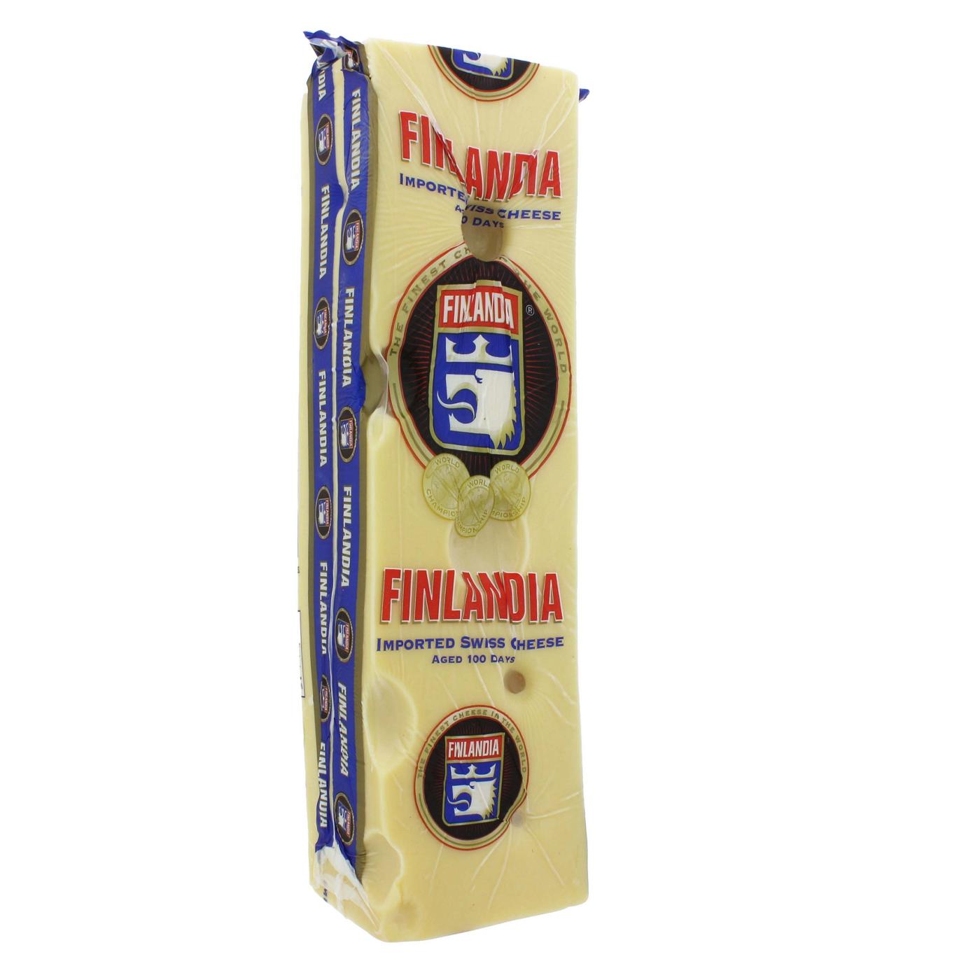 Finlandia Imported Swiss Cheese, Sliced; image 1 of 2