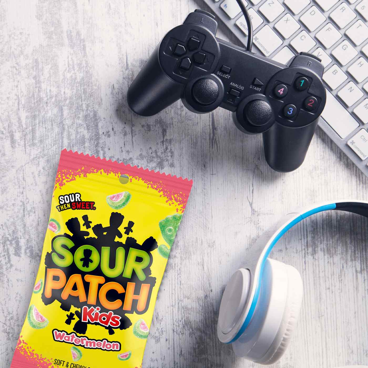 Sour Patch Kids Watermelon Soft & Chewy Candy; image 2 of 10