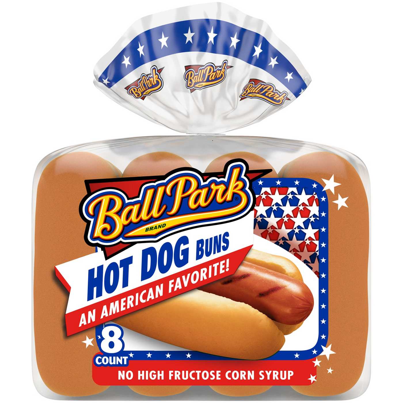 Ball Park White Hot Dog Buns; image 1 of 3