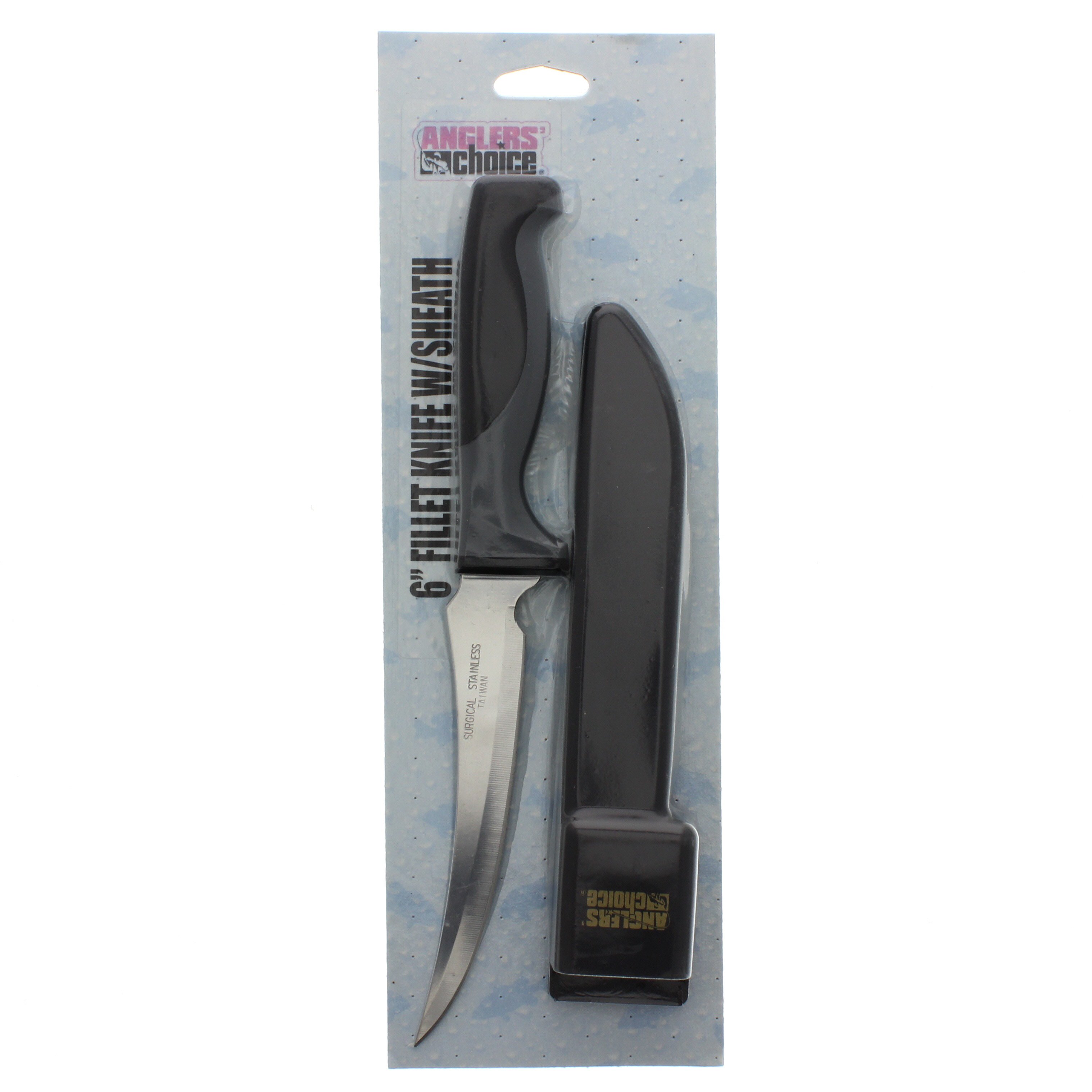 Anglers' Choice Softgrip Fillet Knife With Sheath Shop Patio