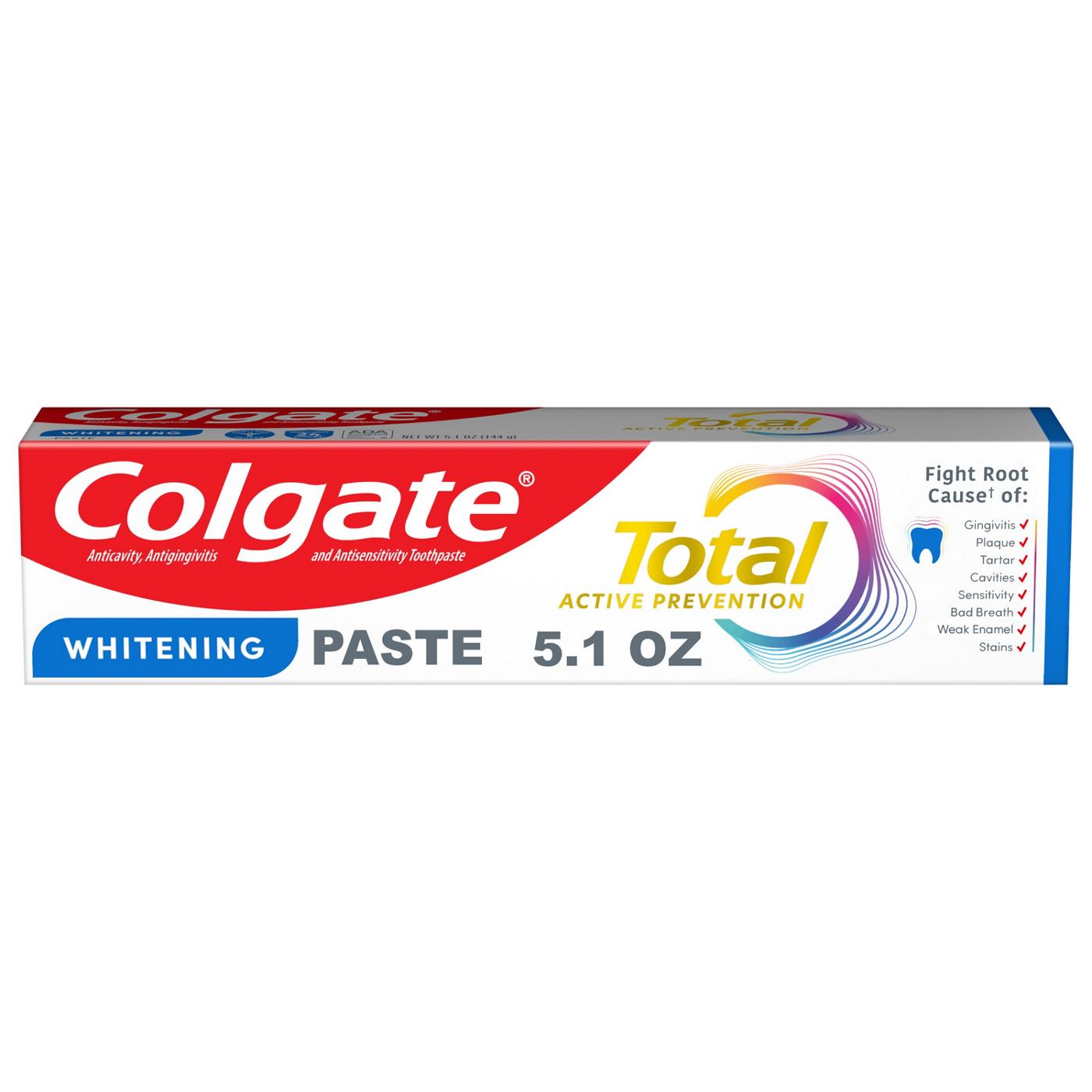 Colgate Total Whitening Toothpaste Shop Toothpaste at HEB