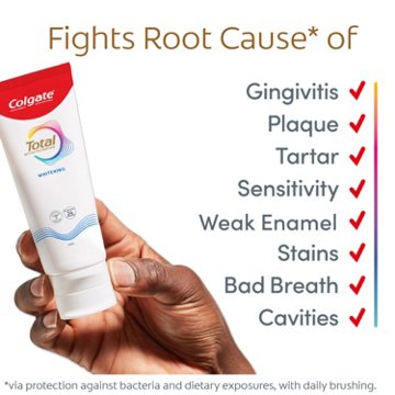 Colgate Total Toothpaste - Whitening, 5.1 oz