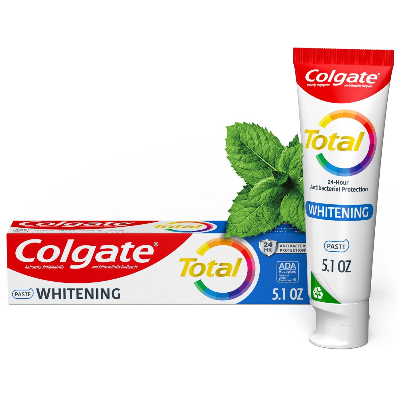 Colgate Total Whitening Toothpaste; image 4 of 5
