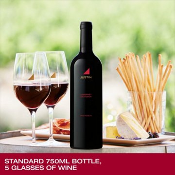 Justin Cabernet Sauvignon California Red Wine, 750 mL
