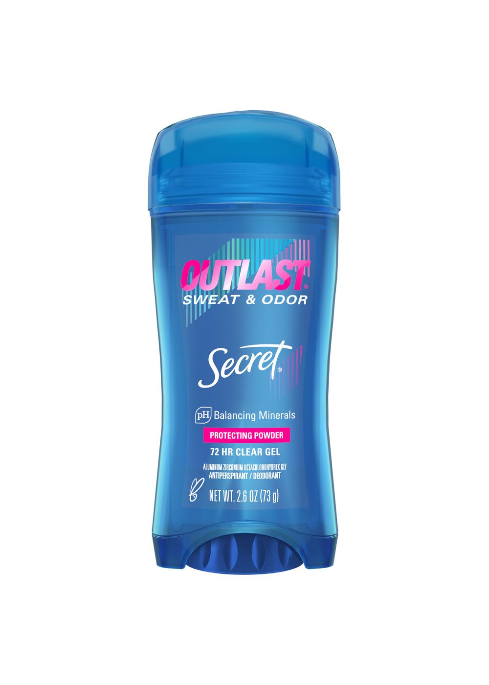 Secret Outlast 72 Hr Gel Antiperspirant Deodorant - Protecting Powder; image 1 of 8