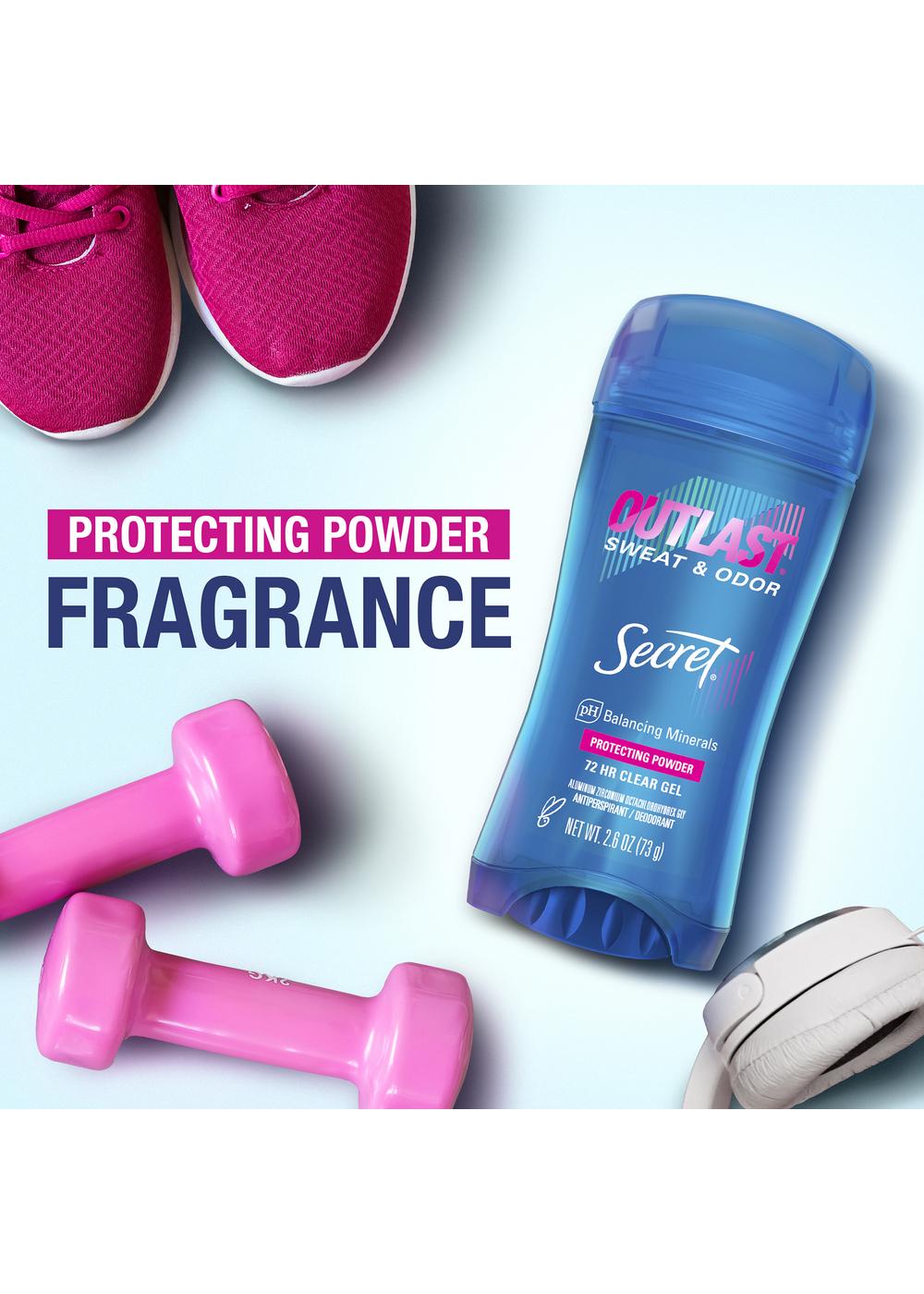 Secret Outlast 72 Hr Gel Antiperspirant Deodorant - Protecting Powder; image 8 of 8