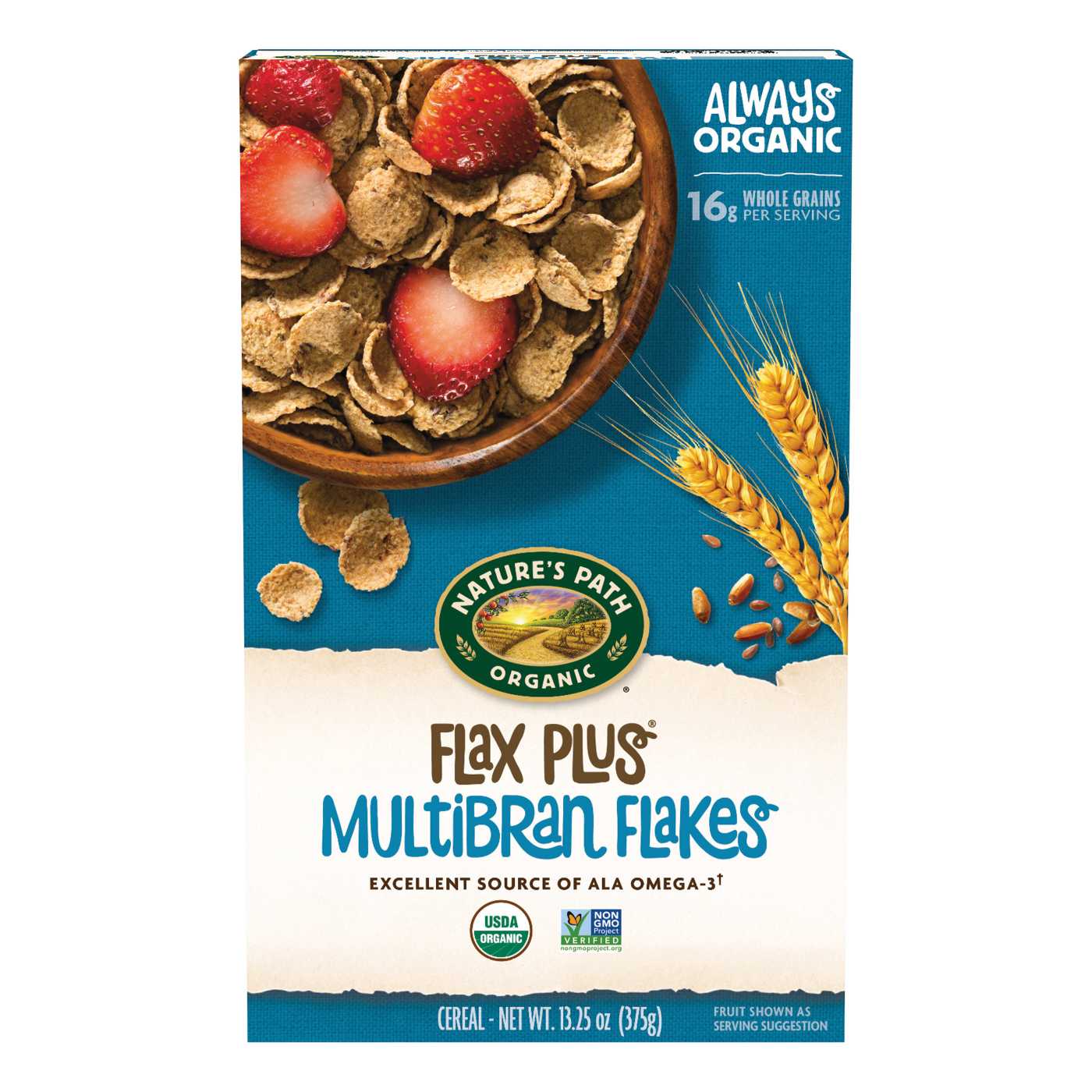 Nature's Path Organic Flax Plus Multibran Flakes Cereal; image 1 of 6