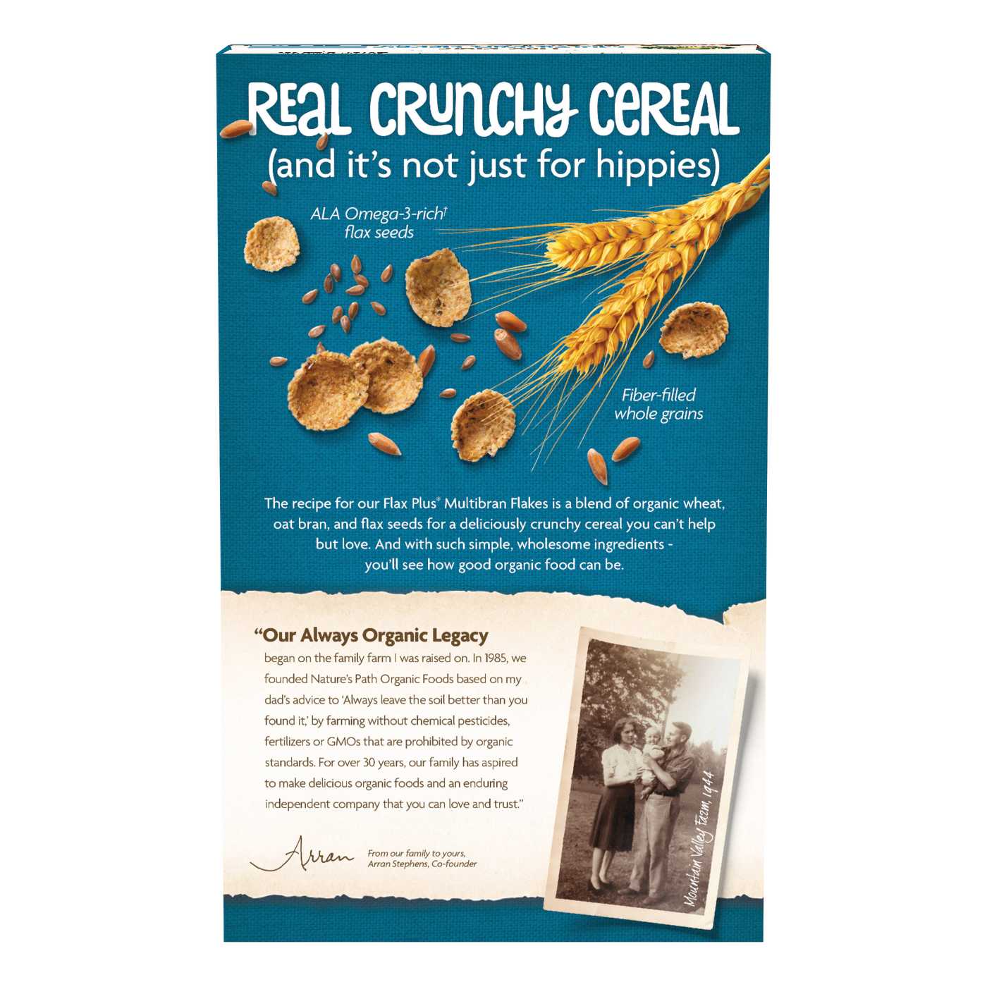 Nature's Path Organic Flax Plus Multibran Flakes Cereal; image 3 of 6