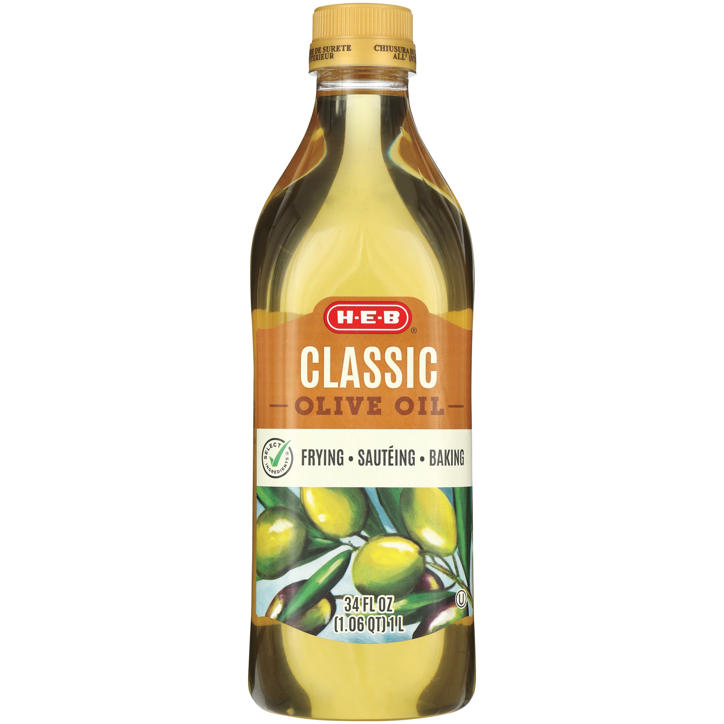 H-E-B Pure Olive Oil - Shop Oils At H-E-B