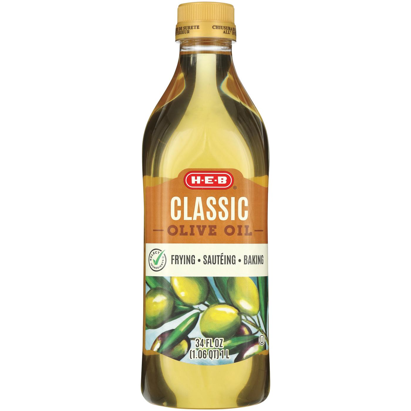 H-E-B Classic Olive Oil; image 1 of 3