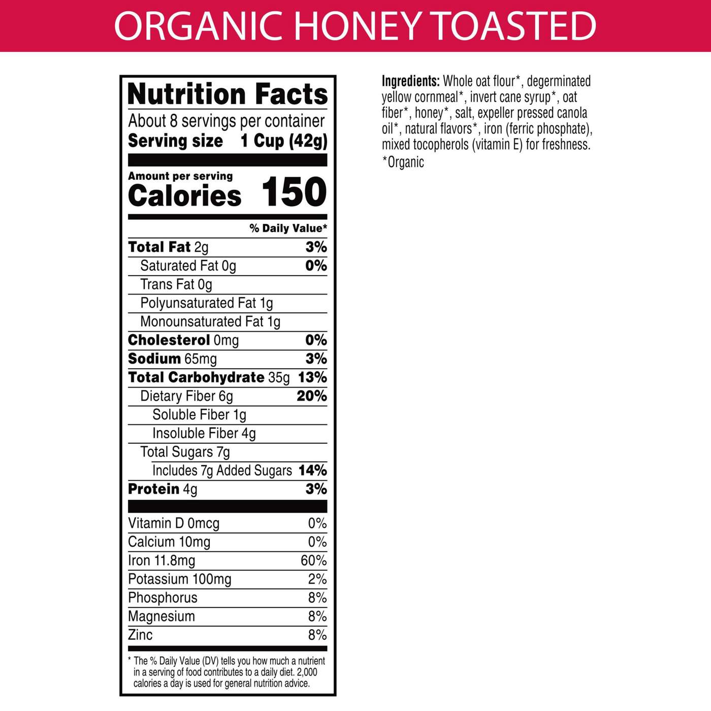 Kashi Organic Honey Toasted Breakfast Cereal; image 3 of 11