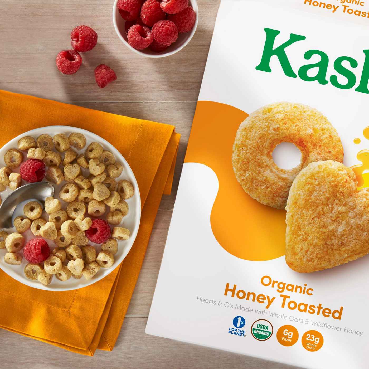 Kashi Organic Honey Toasted Breakfast Cereal; image 5 of 7