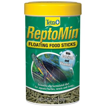 Tetra ReptoMin Floating Food Sticks for Aquatic Turtles Newts & Frogs, 3.7 oz