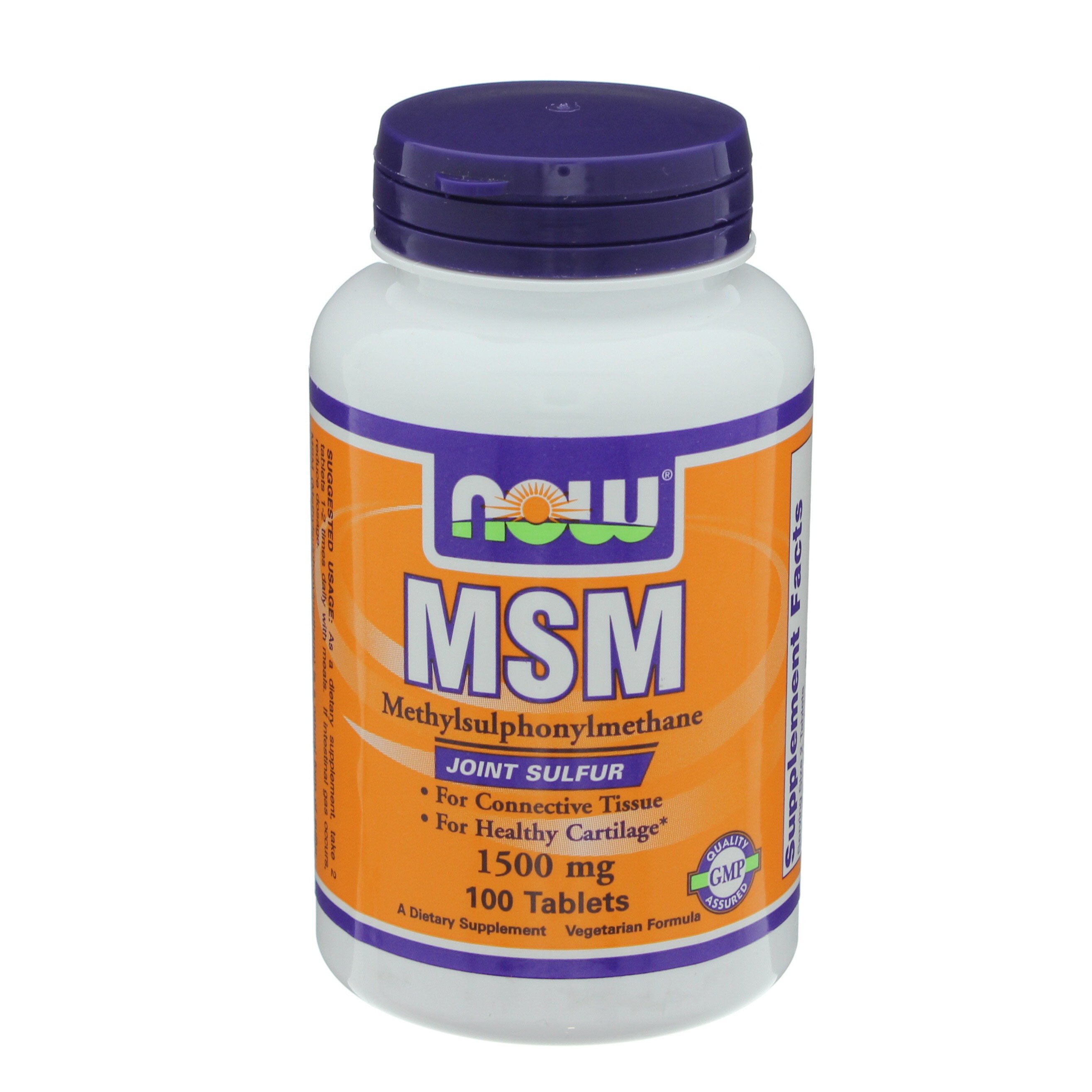 NOW MSM 1500 mg Tablets Shop Diet & Fitness at HEB
