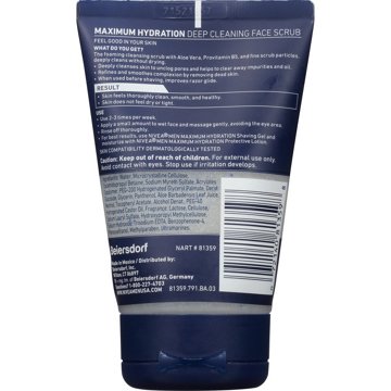 NIVEA Men Maximum Hydration Deep Cleaning Face Scrub