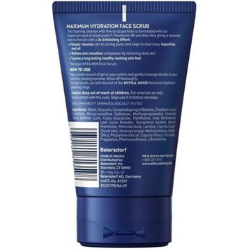 NIVEA Men Maximum Hydration Deep Cleaning Face Scrub