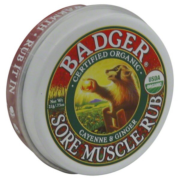 Badger Sore Muscle Rub Cayenne & Ginger Shop Muscle & Joint Pain at HEB
