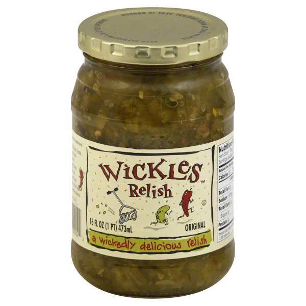 Wickles Wickedly Delicious Relish Original (16 oz) Delivery - DoorDash
