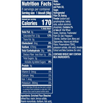 Pillsbury Grands! Butter Tastin' Flaky Layers Biscuits, 8 ct