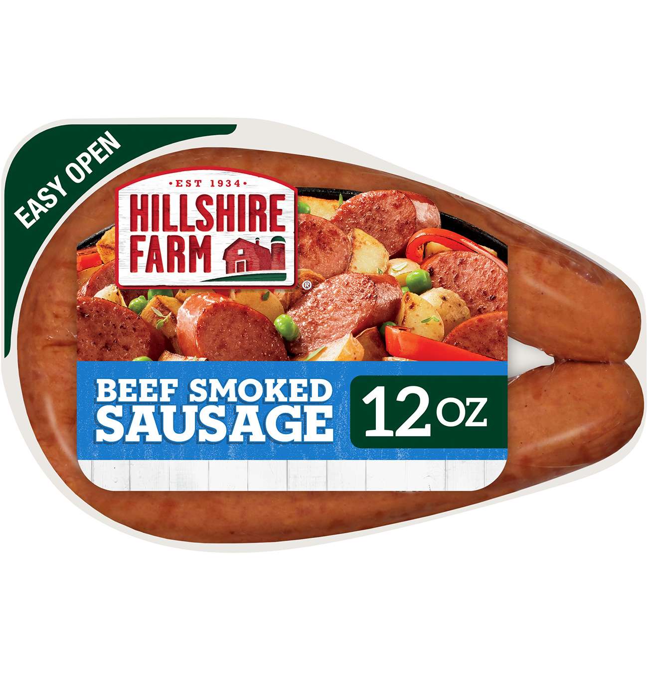 Hillshire Farm Smoked Beef Sausage; image 1 of 4