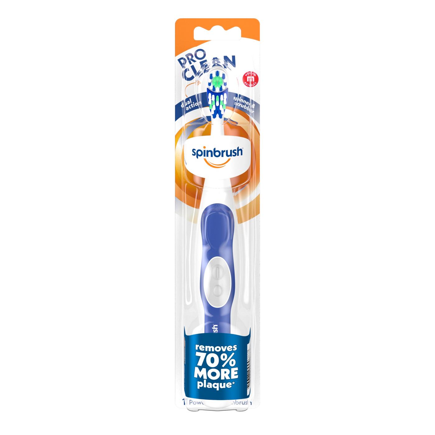 Arm & Hammer Spinbrush ProClean Powered Medium Toothbrush - Colors May Vary; image 1 of 2