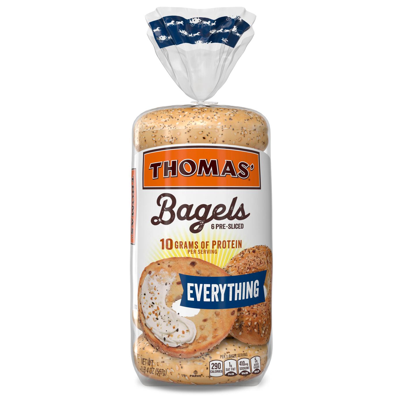 Thomas' Everything Bagels; image 4 of 7