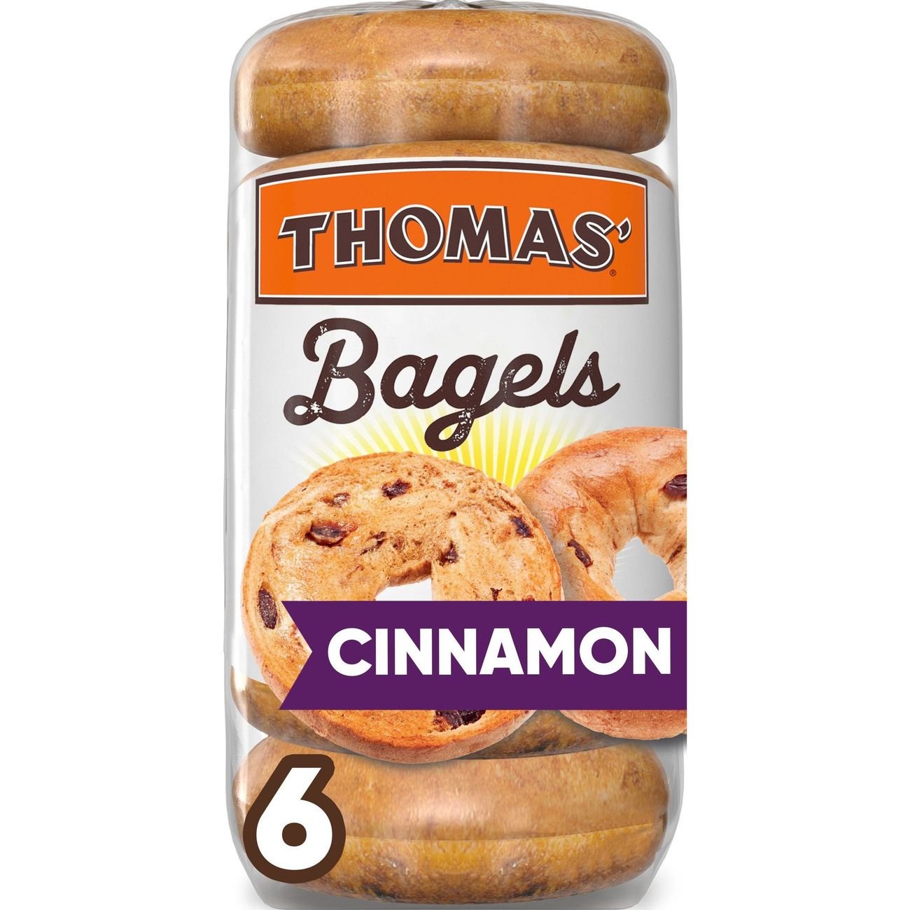 Thomas' Cinnamon Raisin Bagels Shop Bagels at HEB
