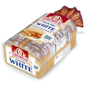 Oroweat Country Style Plain White Bread