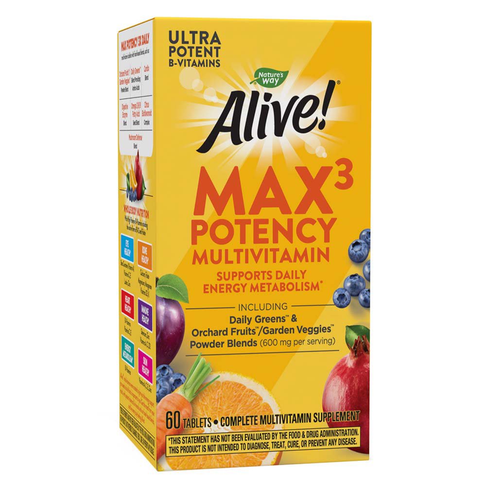 Nature's Way Alive! Max3 Potency Multivitamin - Shop Multivitamins At H-E-B