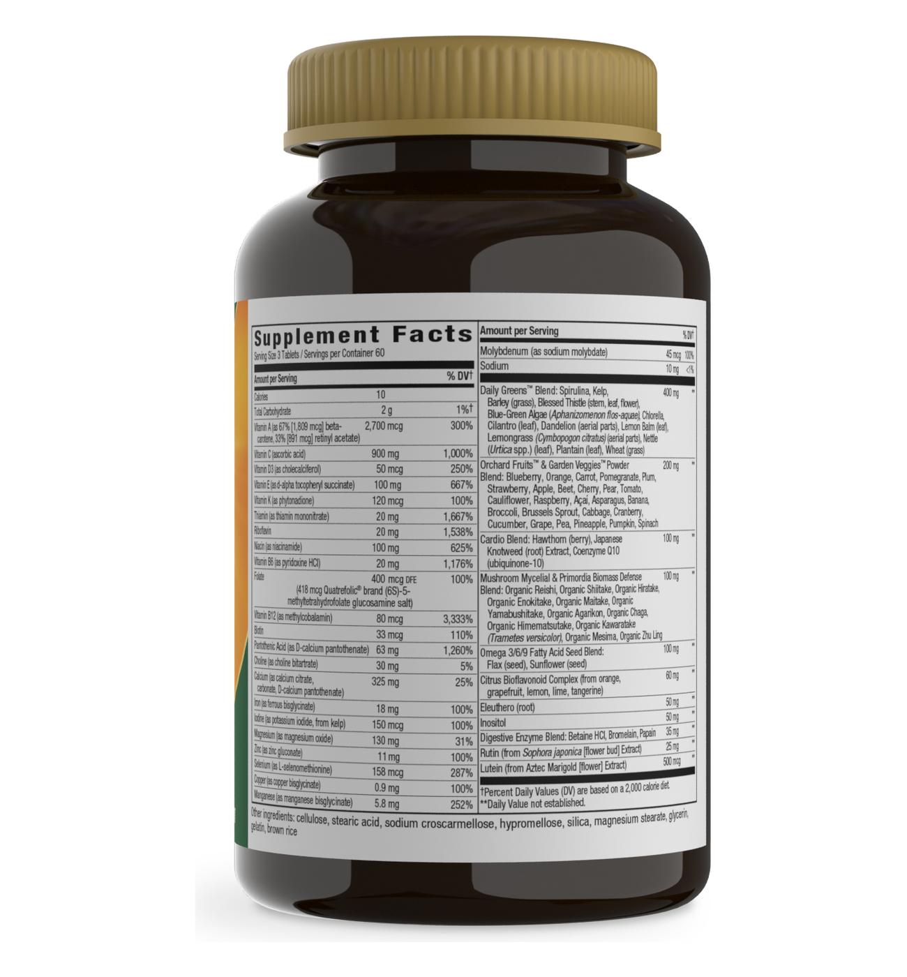 Nature's Way Alive! Max3 Potency Adult Complete Multivitamin Tablets; image 3 of 4