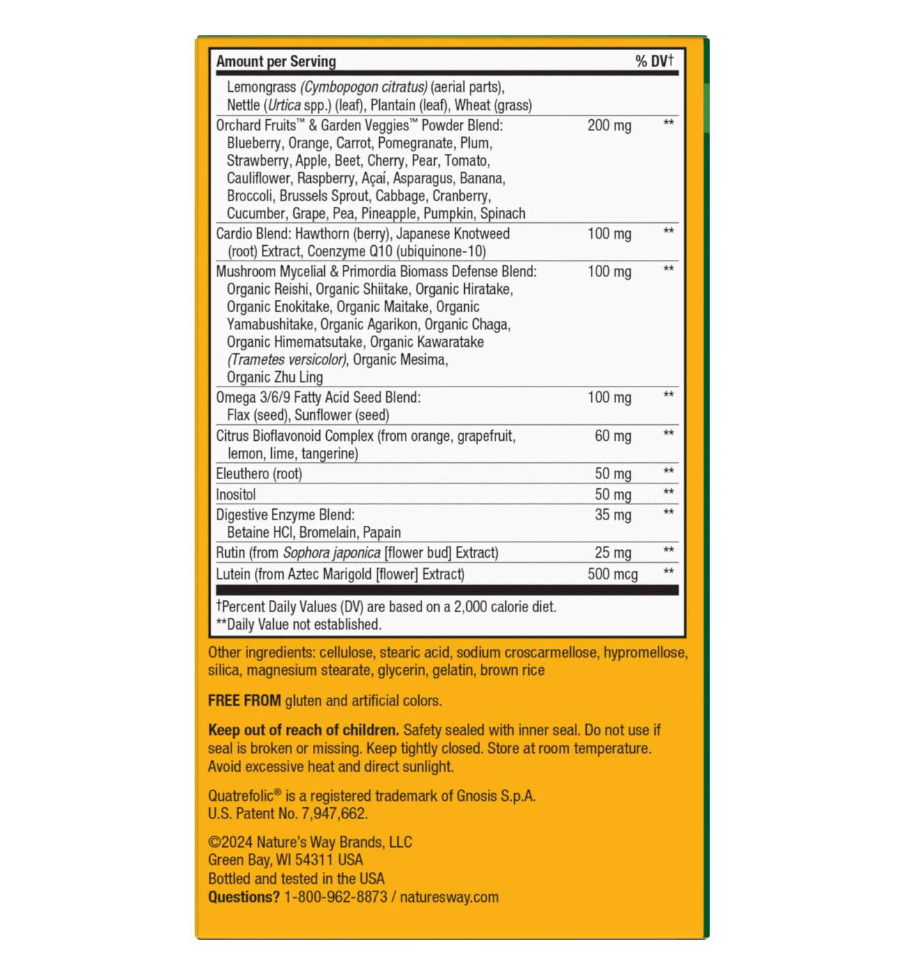Nature's Way Alive! Max3 Potency Adult Complete Multivitamin Tablets; image 4 of 4