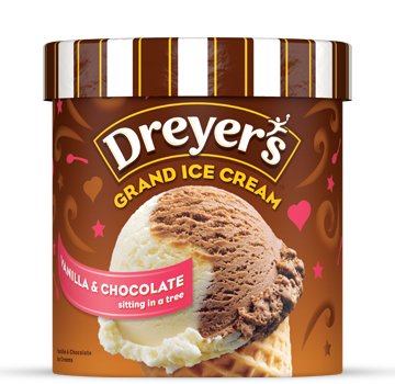 Dreyer S Grand Vanilla Chocolate Ice Cream Shop Ice Cream Treats At H E B