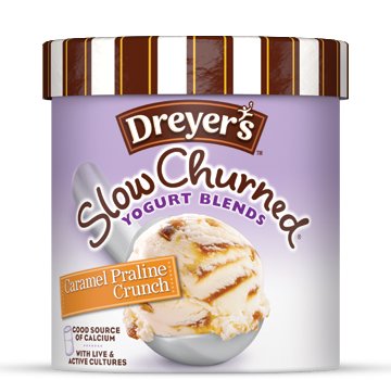 Dreyer's v Cultured Caramel Praline Crunch Frozen Dairy Dessert - Shop ...