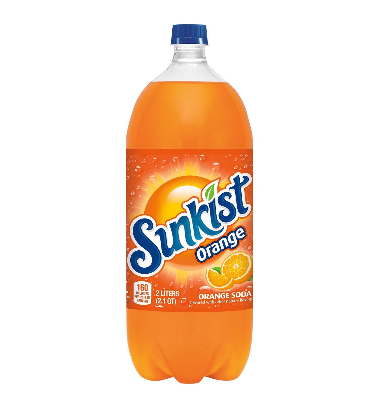 Sunkist Orange Soda; image 1 of 2