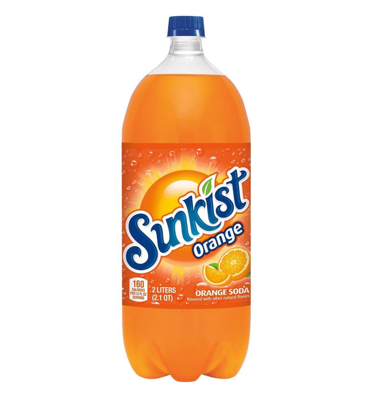 Sunkist Orange Soda Shop Soda at HEB
