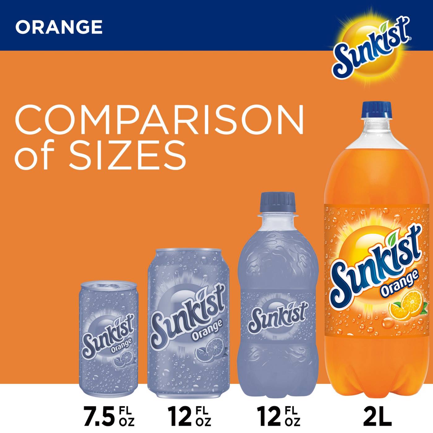 Sunkist Orange Soda; image 2 of 6