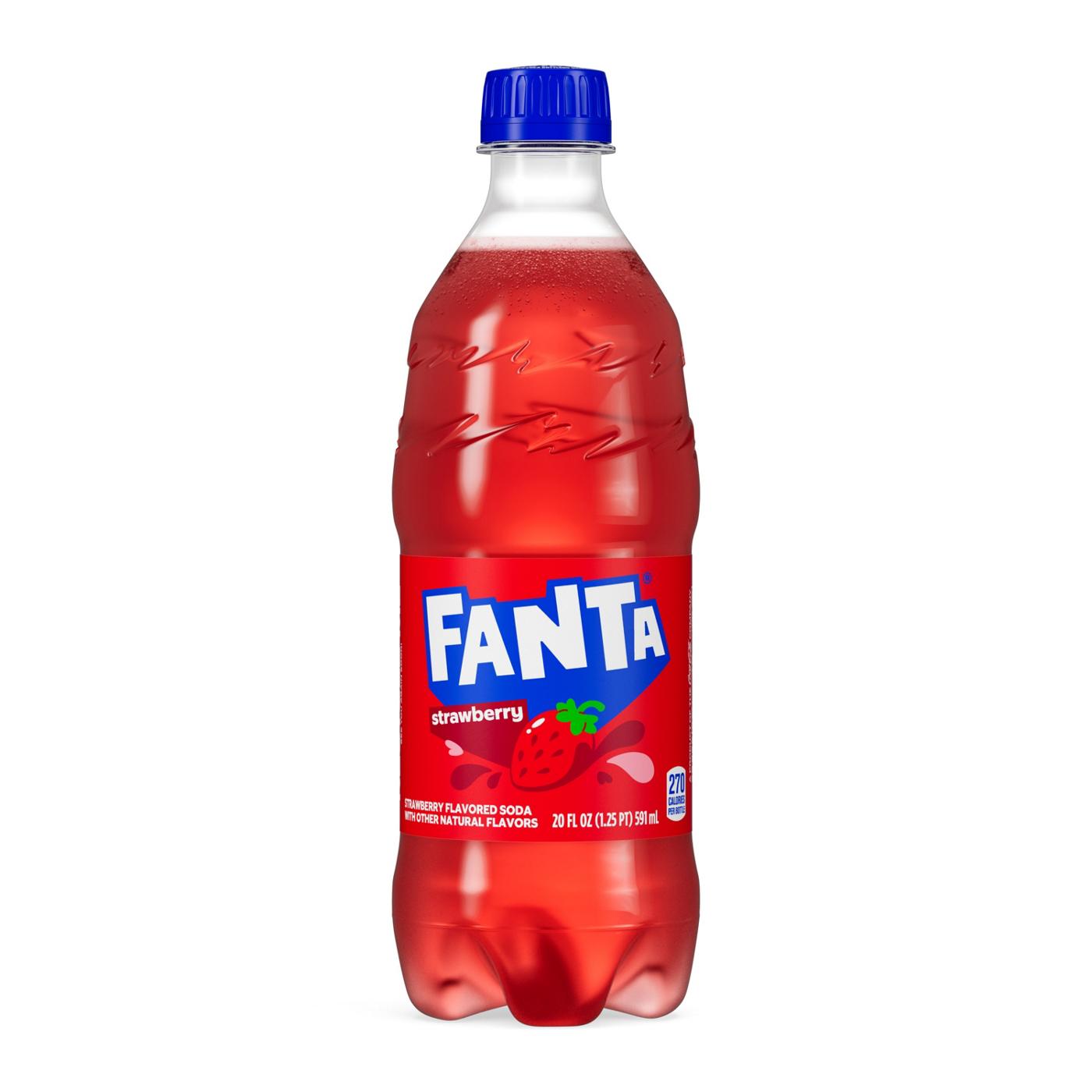 Fanta Strawberry Soda; image 1 of 4