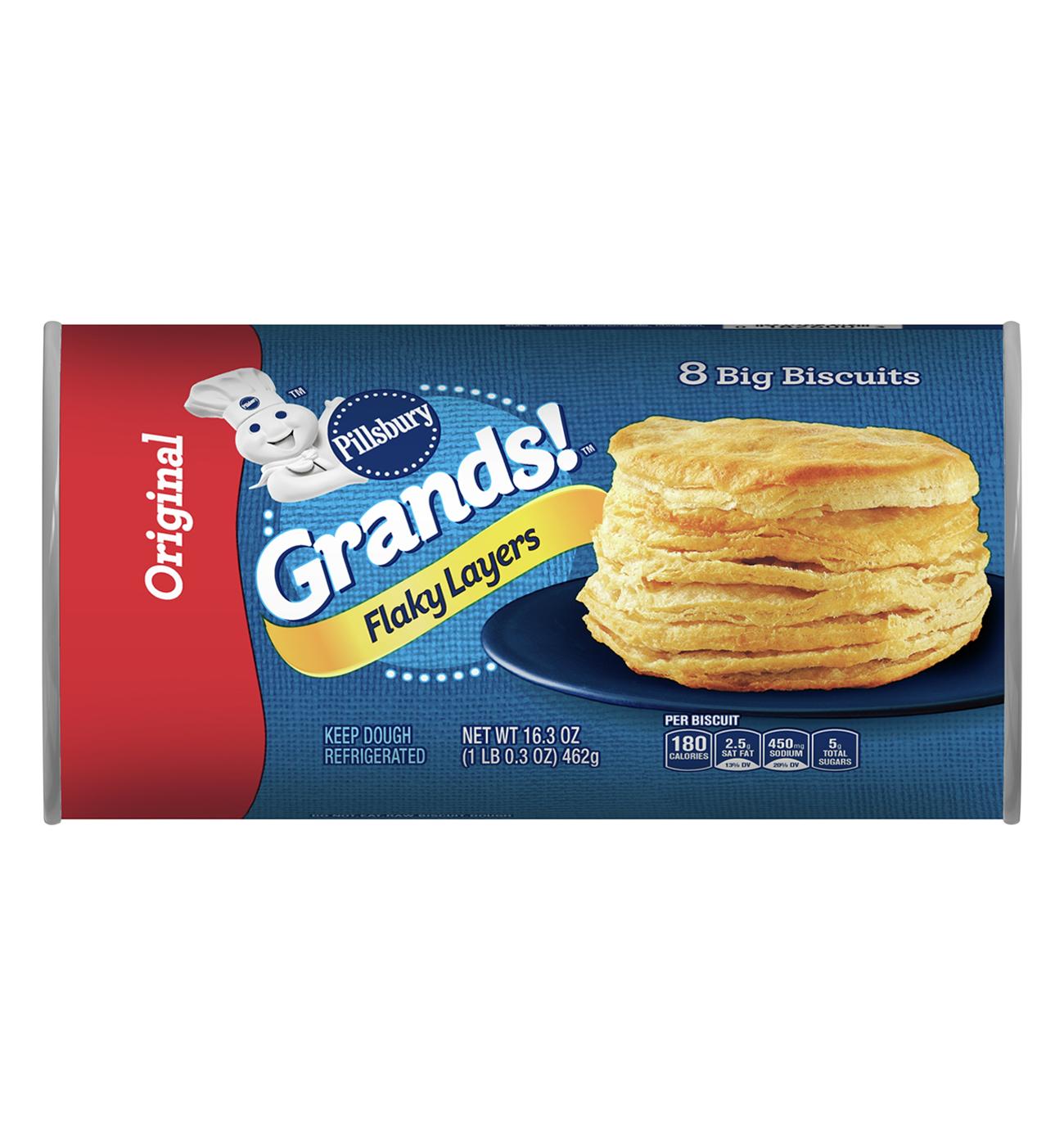 Pillsbury Grands! Original Flaky Layers Biscuits; image 1 of 6