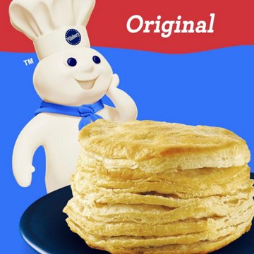 Pillsbury Grands! Original Flaky Layers Biscuits, 8 ct