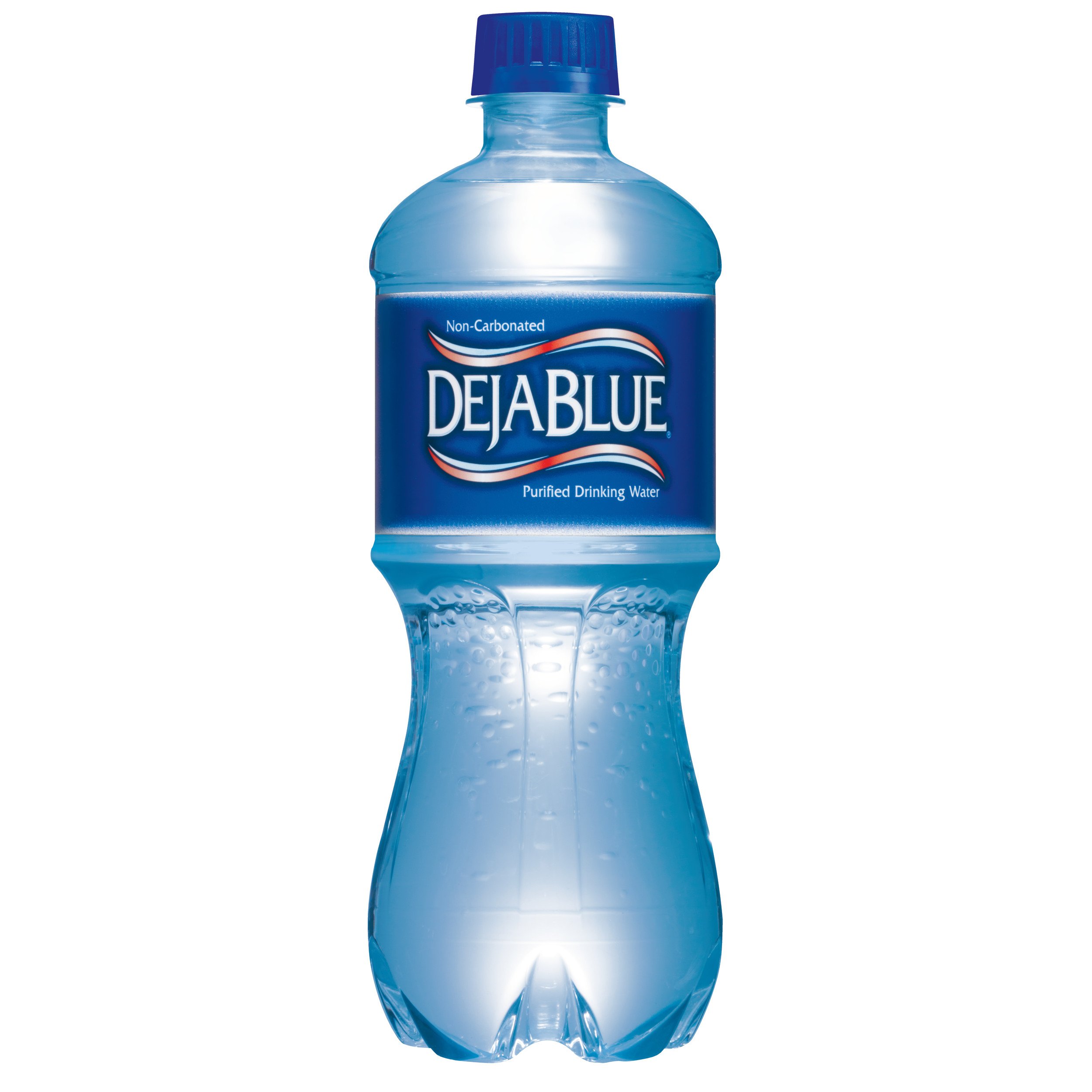 blue drinking water