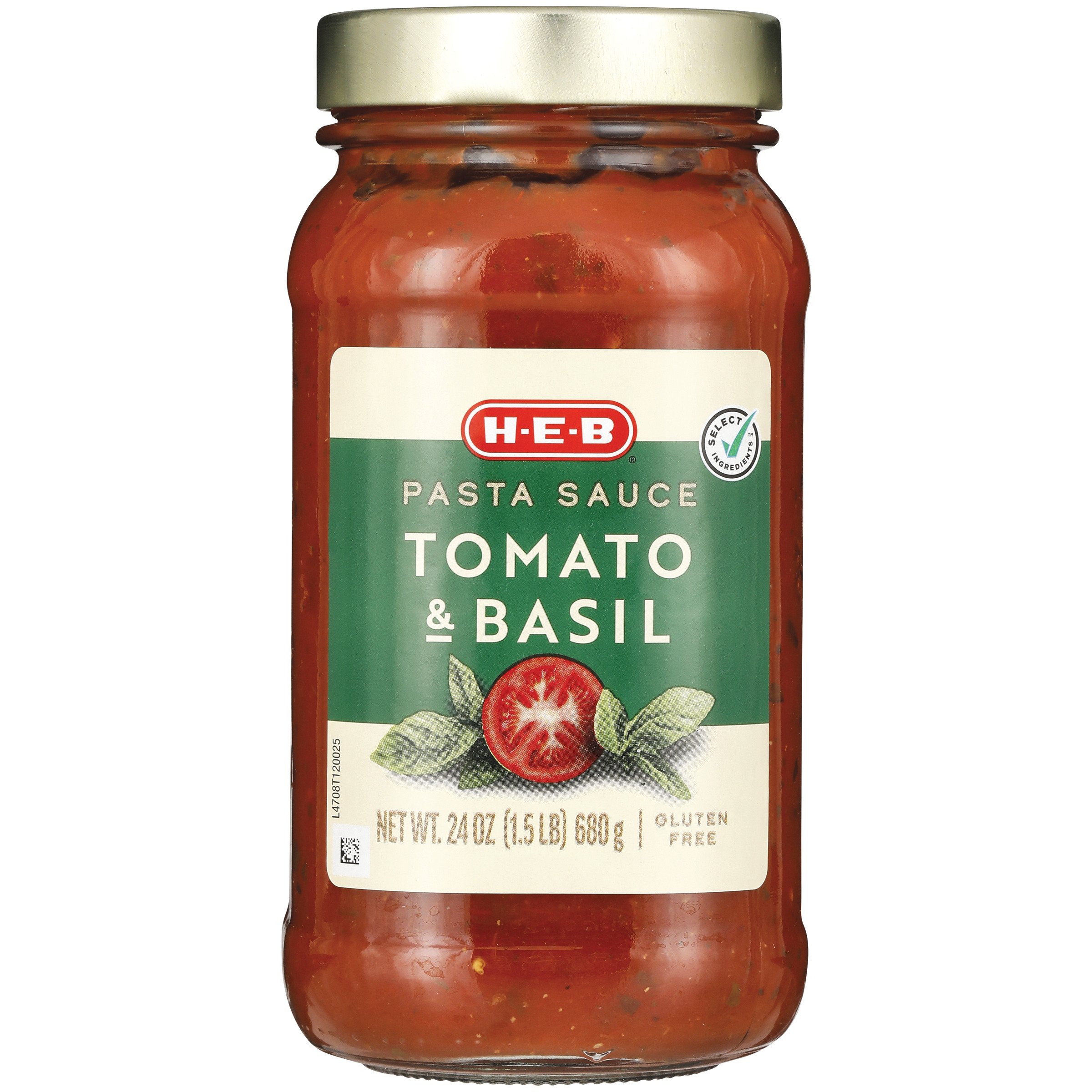 H-E-B Tomato & Basil Pasta Sauce - Shop Pasta Sauces at H-E-B