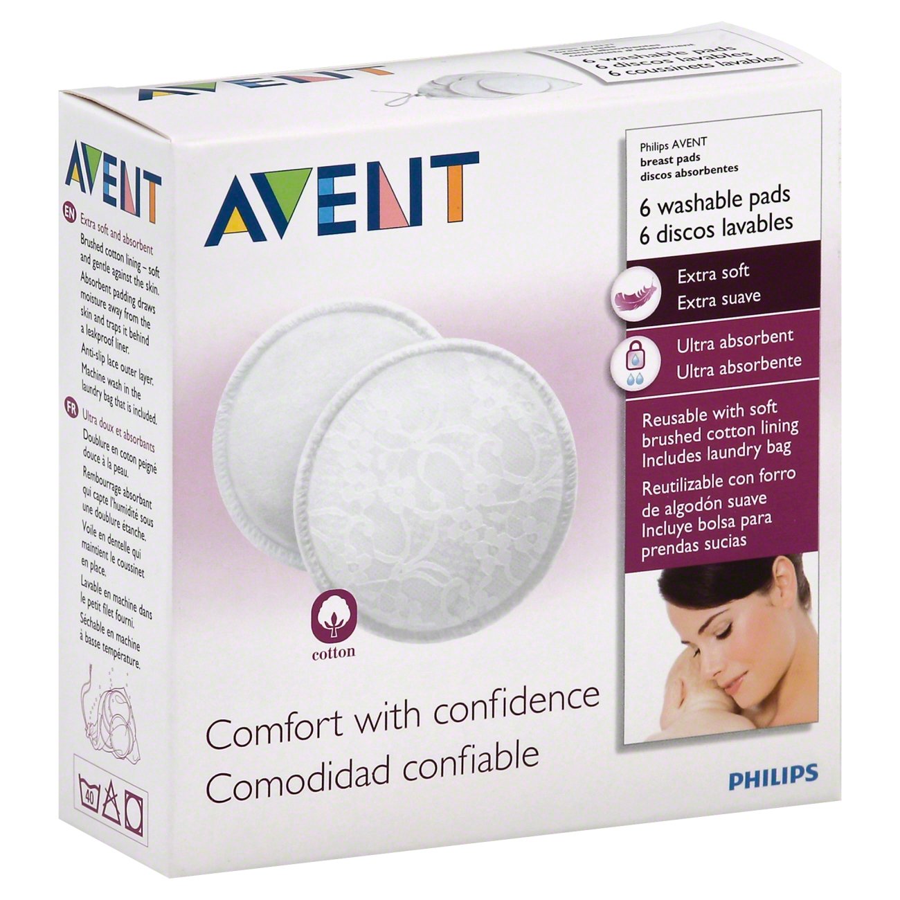 Avent Washable Breast Pads Shop Nursing Pads at HEB