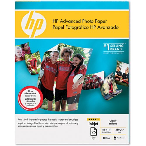 HP Advanced Glossy Photo Paper, 81/2" x 11" Shop Copy paper at HEB