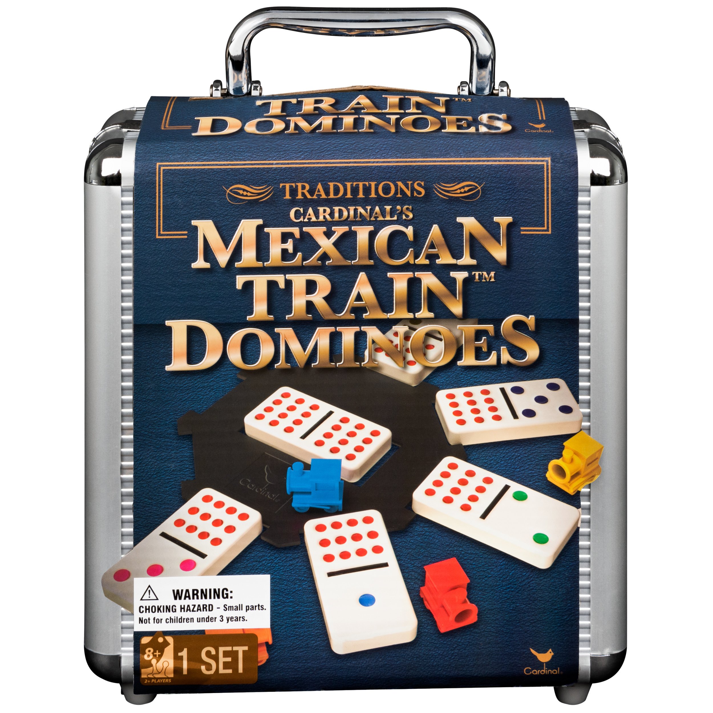 【70％OFF】 Dominoes Train Mexican Industries Cardinal Set Case Carry in トランプ